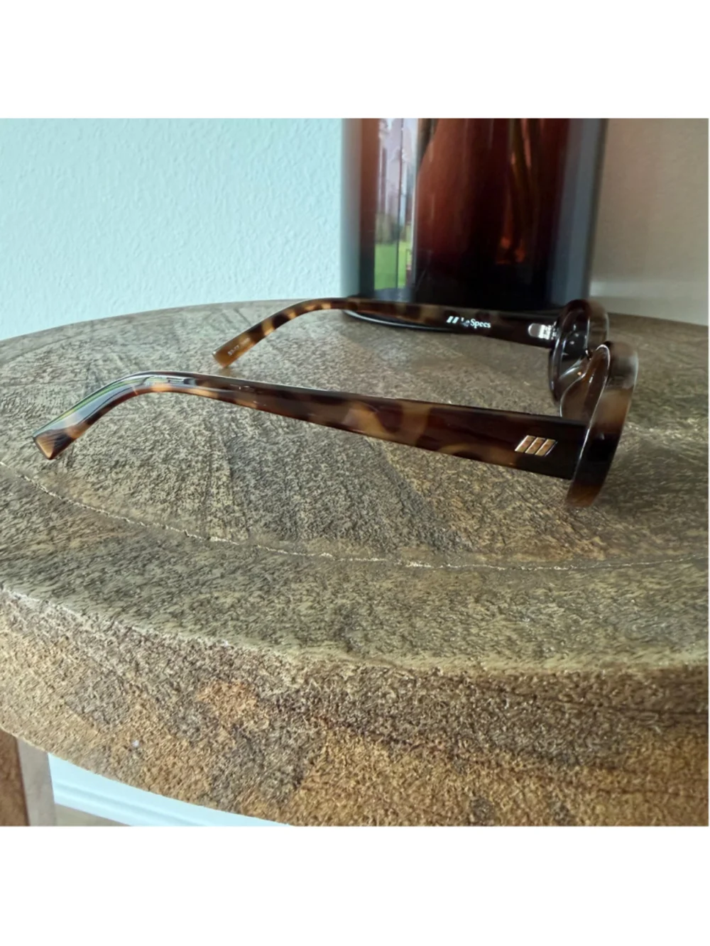 Le Specs Outta Love Tortoise Sunglasses